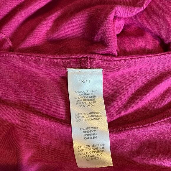 Pink Casual Sundress with Flutter Cap Sleeves - Picture 3 of 4